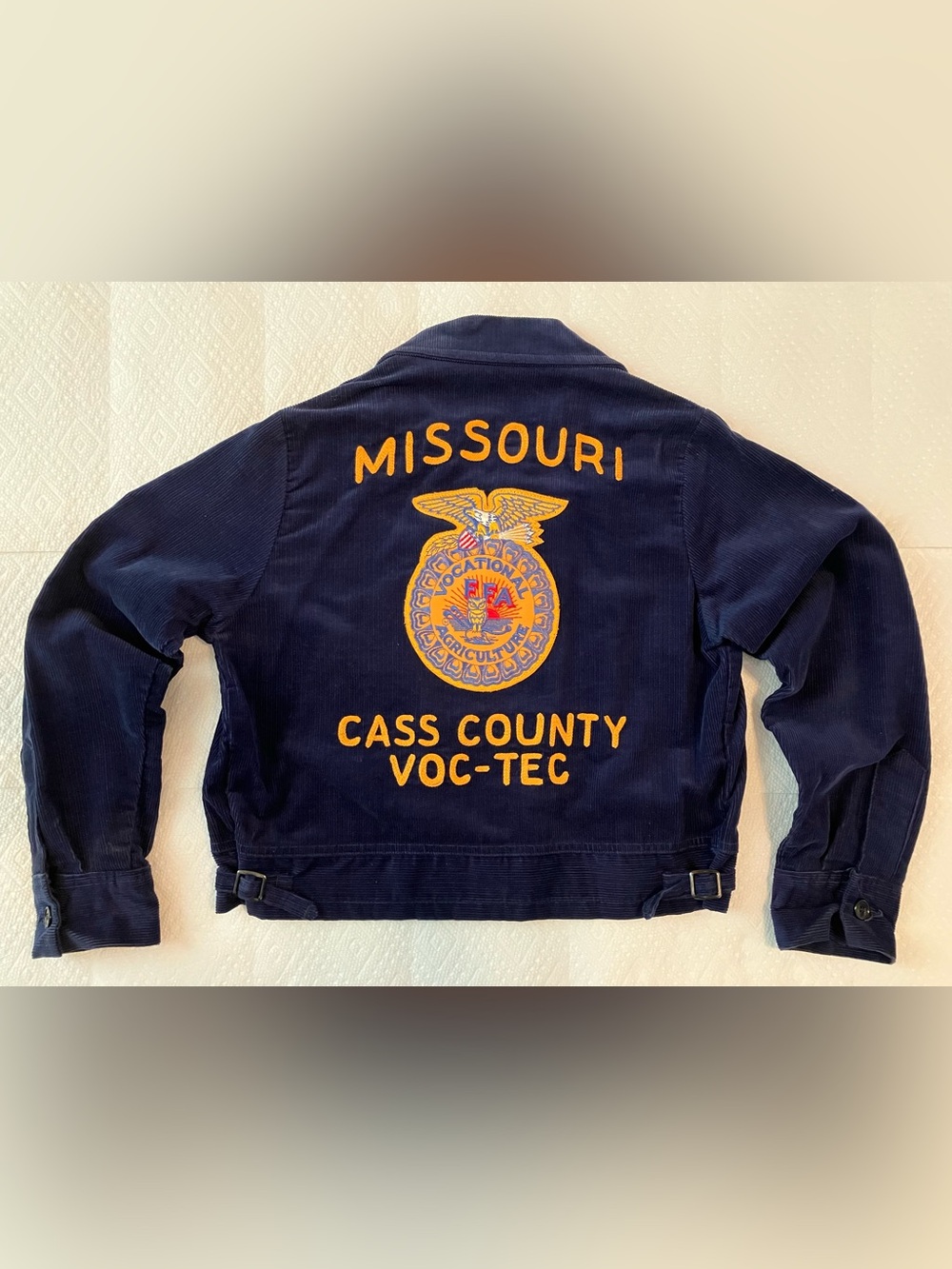🌷VINTAGE FFA JACKET🌷NWOT Blue corduroy classic jacket - Missouri - 1983-85